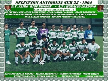“Toda mi vida he jugado fútbol, desde los 4 o 5 años. En Bucaramanga, mi ciudad natal, estuve en las categorías infantil, prejuvenil y juvenil de la Selección Santander, estuve en las fuerzas básica del Bucaramanga y en 1990 me vine a estudiar medicina a Medellín, una ciudad tan pujante respecto al fútbol”, contó Édgar Méndez a AS Colombia.