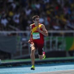Hortelano saldrá en la tercera semifinal, pegado a Gatlin