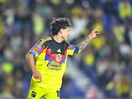 Alejandro Zendejas of America during the round of 16 second leg match between America and Philadelphia Union as part of the CONCACAF Champions Cup 2026, at Ciudad de los Deportes Stadium, on March 18, 2026 in Mexico City, Mexico.