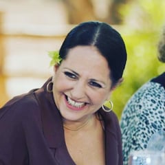 Yolanda Ramos se saca un pecho en una actuación en el WiZink Center