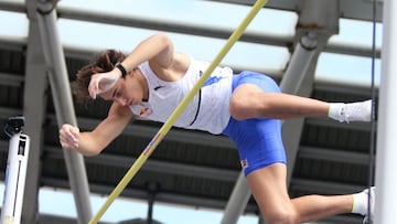 Armand Duplantis of Sweden Pole Vault Men during the IAAF Wanda Diamond League, Meeting de Paris Athletics event on August 28, 2021 at Charlety stadium in Paris, France - Photo Laurent Lairys / DPPI
 AFP7 
 28/08/2021 ONLY FOR USE IN SPAIN