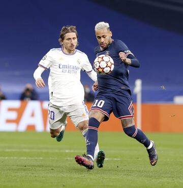 Luka Modric y Neymar.