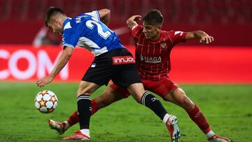 Martín, ante el Sevilla