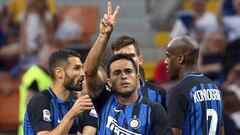 Inter de Medel goleó al Udinese en el cierre de la Serie A