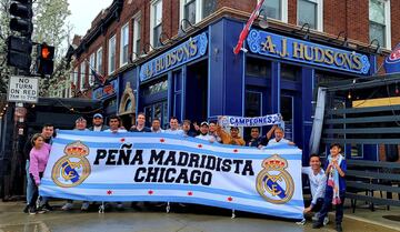 Así celebraron las peñas del Real Madrid el título de Liga