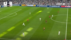 Debuta como canterano ante 72.462 madridistas y da este pase de gol de locura a Bellingham