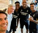 La foto de Ancelotti que genera expectativas en todo Brasil