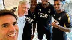 La foto de Ancelotti que genera expectativas en todo Brasil