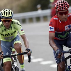 Contador, sobre Quintana: "La única orden que le daban era que estuviese a mi rueda"
