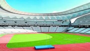 <b>RECREACIÓN VIRTUAL. </b>El futuro estadio del Atlético tendrá una capacidad de 70.000 personas.