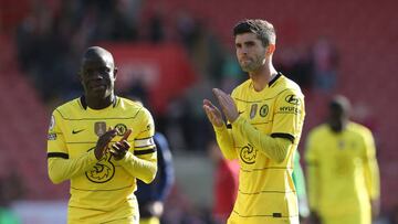 Kanté y Havertz.