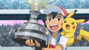 Ash y Pikachu, compañeros inseparables
