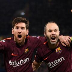 Iniesta and Messi back in Barcelona squad