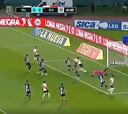 Con uno menos pero River golpeó con este gol de Rojas