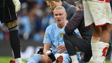 Manchester City boss Pep Guardiola says Erling Haaland now has “unbelievable’ standards” after he garnered criticism for his performance against Arsenal.