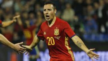 Cazorla marcó a Inglaterra.