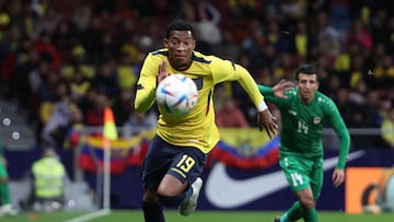 Soccer Football - International Friendly - Ecuador v Iraq - Metropolitano, Madrid, Spain - November 12, 2022   Ecuador's Gonzalo Plata in action REUTERS/Violeta Santos Moura