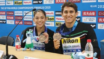 Medalista mexicanos en el mundial de la fina. 