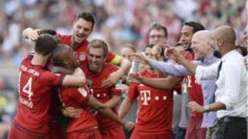 Bayern: remonta con 10, tras un gol a los 9'' y un penalti parado