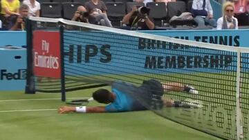 Cómo de inverosímil habrá sido el punto para acabar así