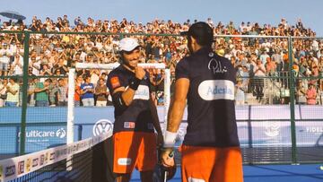 Belasteguín ganó en Lisboa su cuarto partido de la temporada.