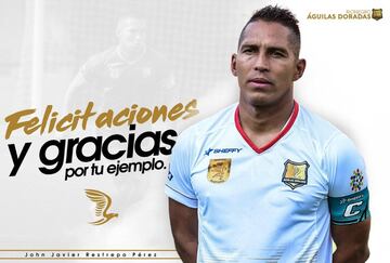 John Javier Restrepo también realizó sus estudios como técnico en ATFA. El volante finalizó su carrera como jugador el año pasado en Águilas de Rionegro.