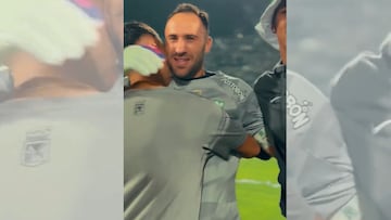 La alegría del ‘Rey’ David Ospina con el título de Nacional