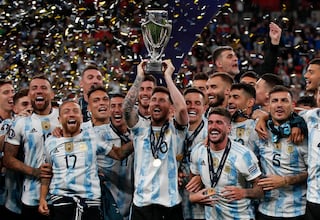 Argentina recula con la Finalissima