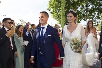 Lucas Vázquez and Macarena tie the knot in Las Rozas