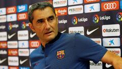 Valverde en rueda de prensa. 