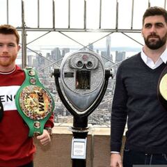 Rocky Fielding se siente en ventaja por estatura del Canelo