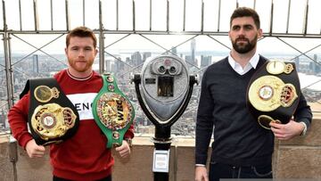 El peleador británico aseguró que un punto a su favor es ser más alto que Saúl Álvarez, por lo que tratará de explorar este factor sobre el ring