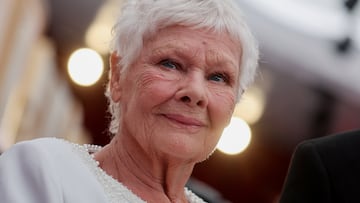 FILE PHOTO: Judi Dench poses on the red carpet during the Oscars arrivals at the 94th Academy Awards in Hollywood, Los Angeles, California, U.S., March 27, 2022. REUTERS/Mike Blake/File Photo