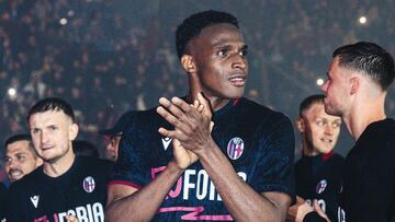 Jhon Lucumí se valoriza en Bologna.