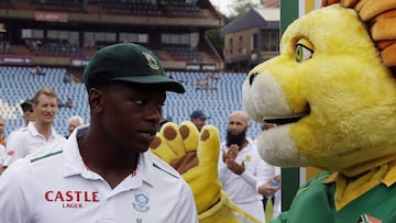 Kagiso Rabada, during the recent test series.