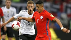 Alexis, Vidal y Bravo superan en títulos al plantel alemán