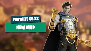 This is what the new map for Fortnite Chapter 5 Season 2 looks like: all the new zones