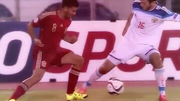 Otros tres caños de genio mundial que hizo Ceballos