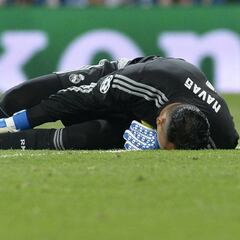 Keylor Navas: crocked Real keeper out of Valencia game