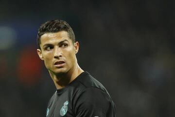 Real Madrid's Portuguese striker Cristiano Ronaldo