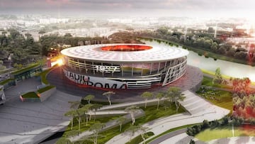 La Roma renuncia al proyecto de edificación de su nuevo estadio