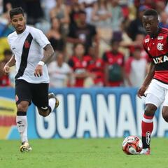 Marlos deja buena impresión en su debut con Flamengo