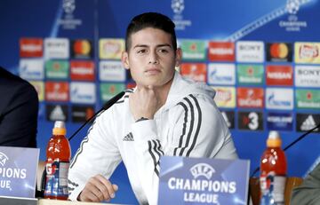 Rueda de prensa de Müller y James.