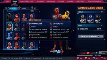 Trajes de Marvel's Spider-Man 2