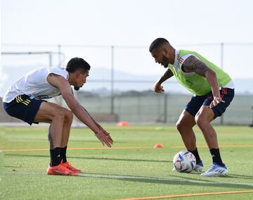 Colombia entrena en campo antes de enfrentar a Arabia Saudita