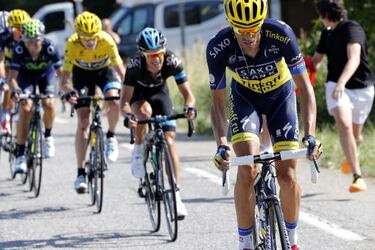 Contador tensa a Froome