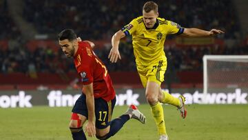 Mikel Merino ha jugado con Espa&ntilde;a esta semana.