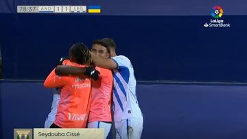 El mejor gol de lo que va de Liga SmartBank: barbaridad total del Leganés