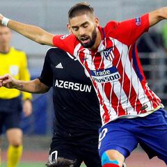 Carrasco también es duda por molestias en la rodilla