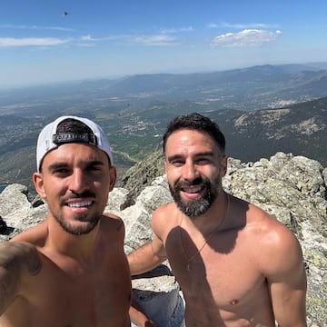 Los deportistas y famosos en Instagram